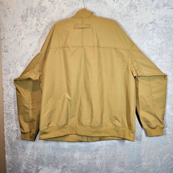 Duluth Mens Tan Jacket 2XL Nylon Gusset under arm windproof Casual Office Beach - Picture 3 of 15